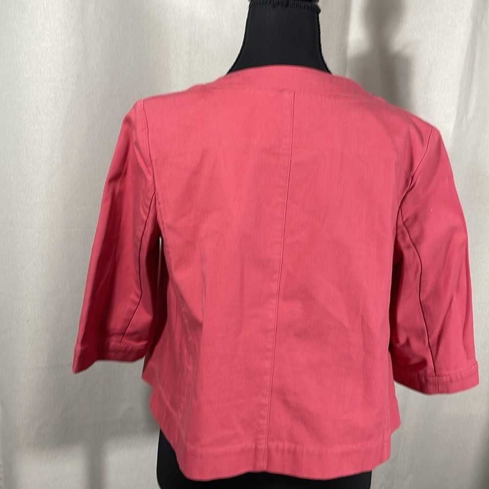 Talbots Coral Button-Up Jacket - image 3